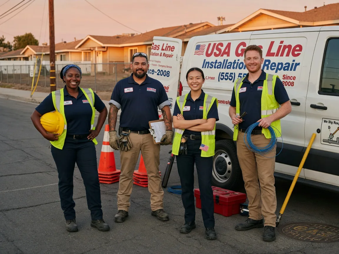 Gas Line Installation company in Aberdeen Proving Ground, MD